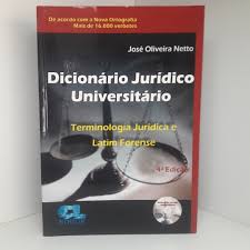 DICIONÁRIO LATIM JURÍDICO FORENSE - Dicionário